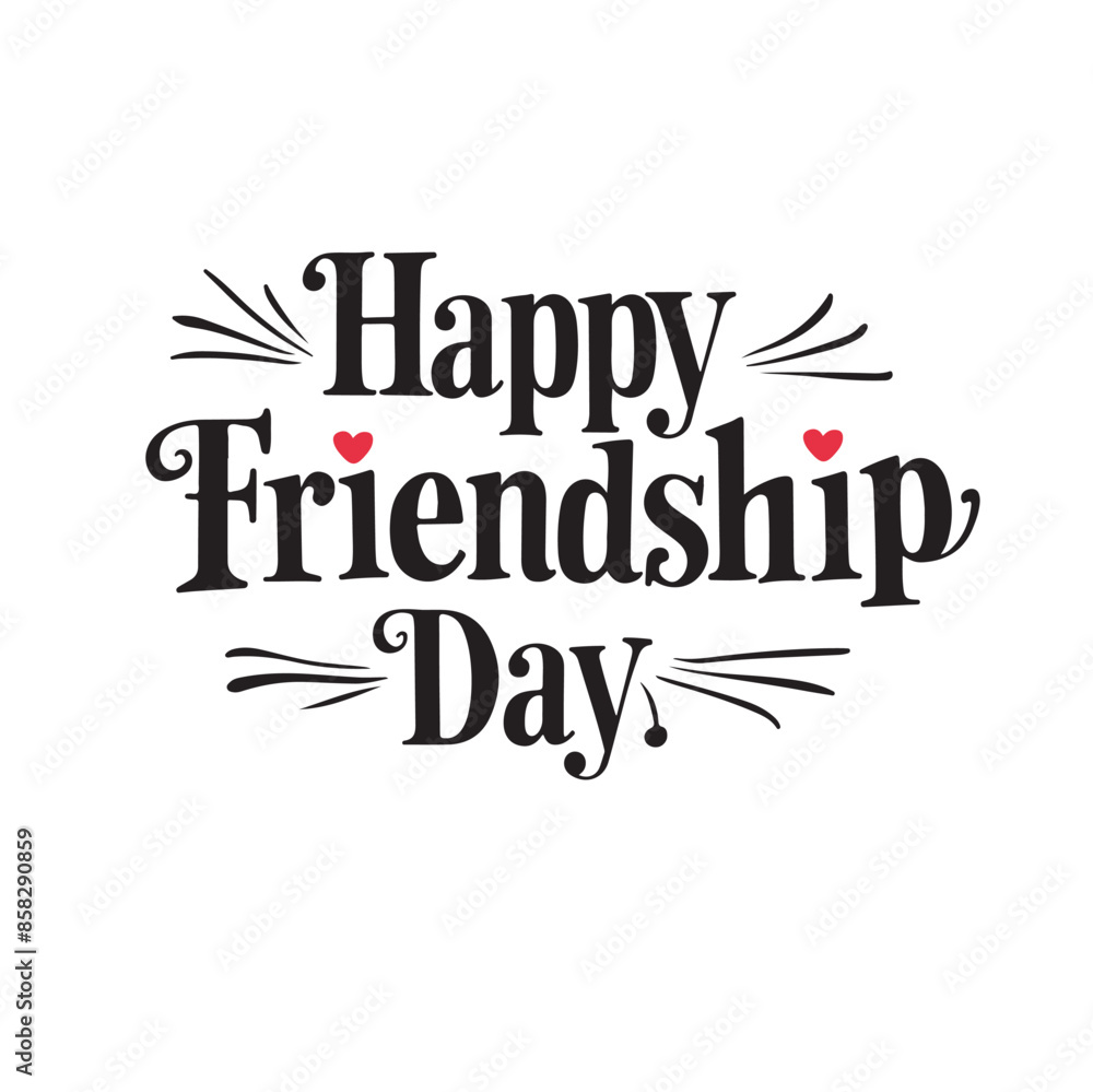 Friendship day Calligraphy, typography, graphic vector, illustration. Friendship day Calligraphy, typography, graphic vector, illustration.