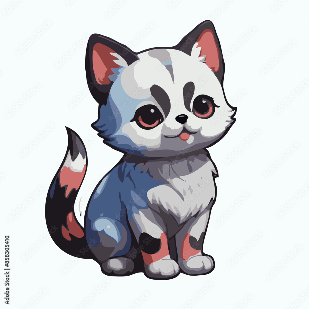cat with a bow cat with a bow