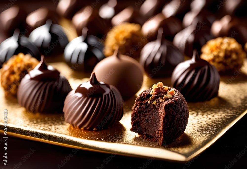 artisanal box handcrafted chocolate truffle tempting gourmet confections gift set, bonbon, treat, dessert, luxury, indulgence, cocoa, sweet, creamy artisanal box handcrafted chocolate truffle tempting gourmet confections gift set, bonbon, treat, dessert, luxury, indulgence, cocoa, sweet, creamy