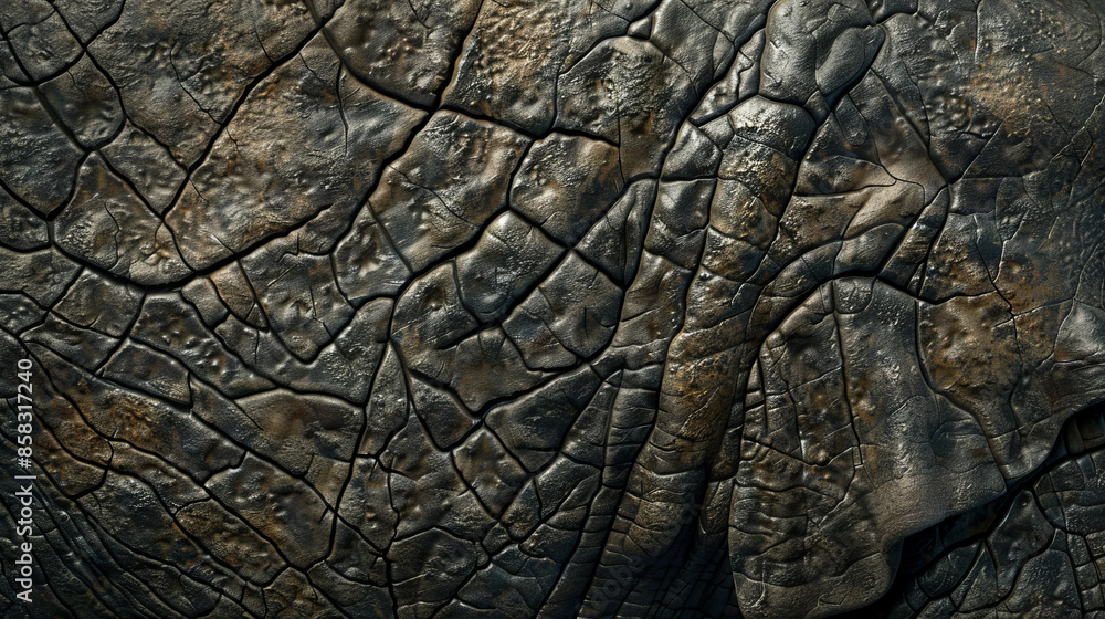 Fototapeta premium Elephant Skin Africa
