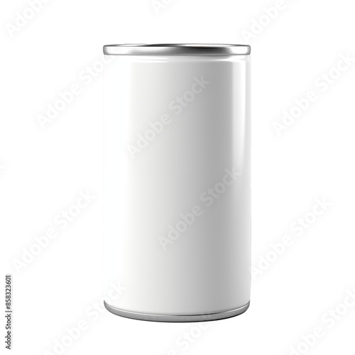 Blank empty can for mockup TRANSPARENT PNG