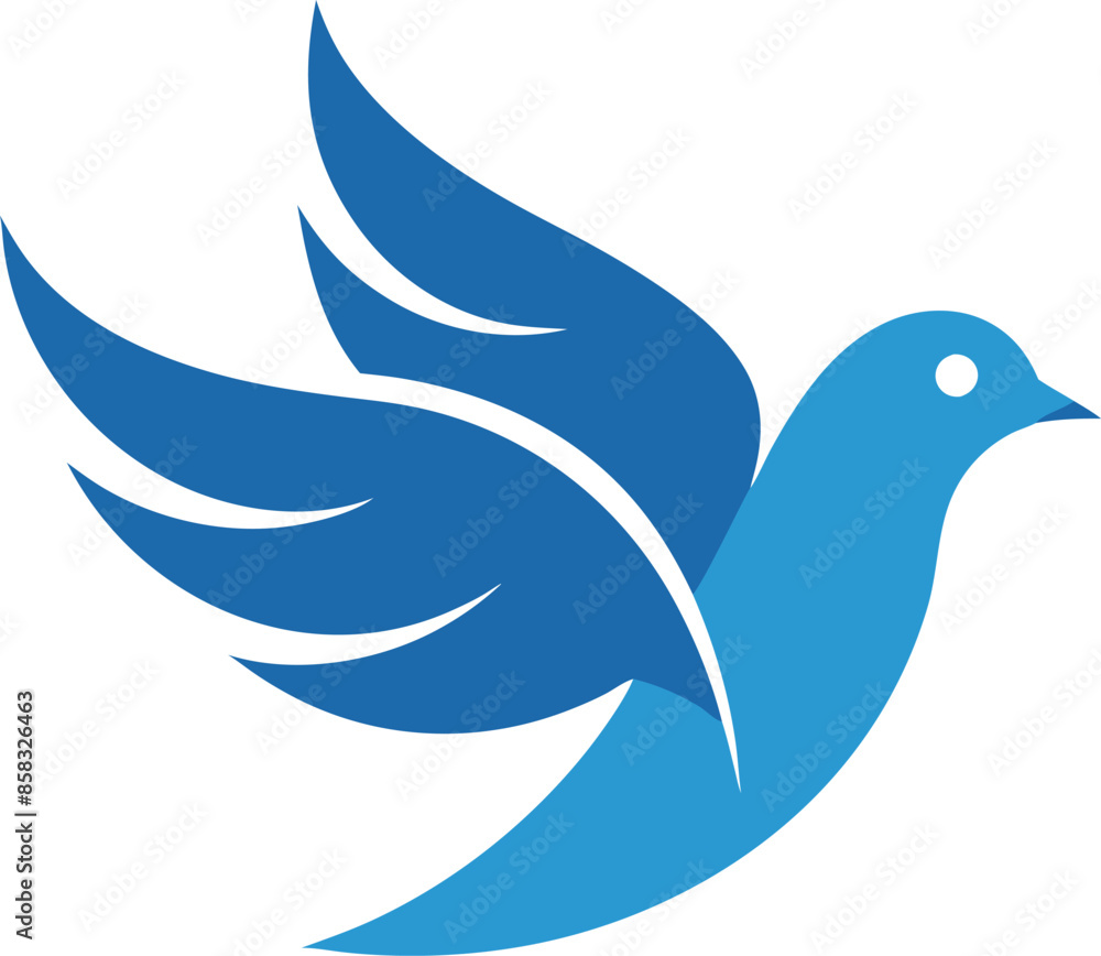 dove vector logo icon dove vector logo icon