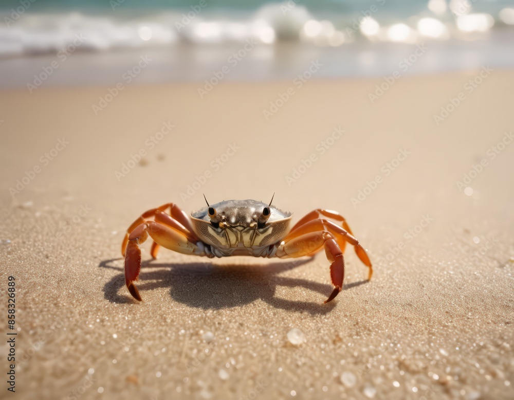 A Crab on the Beach A Crab on the Beach