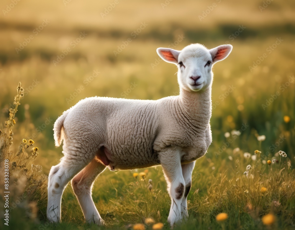 A Sheep in a Field A Sheep in a Field