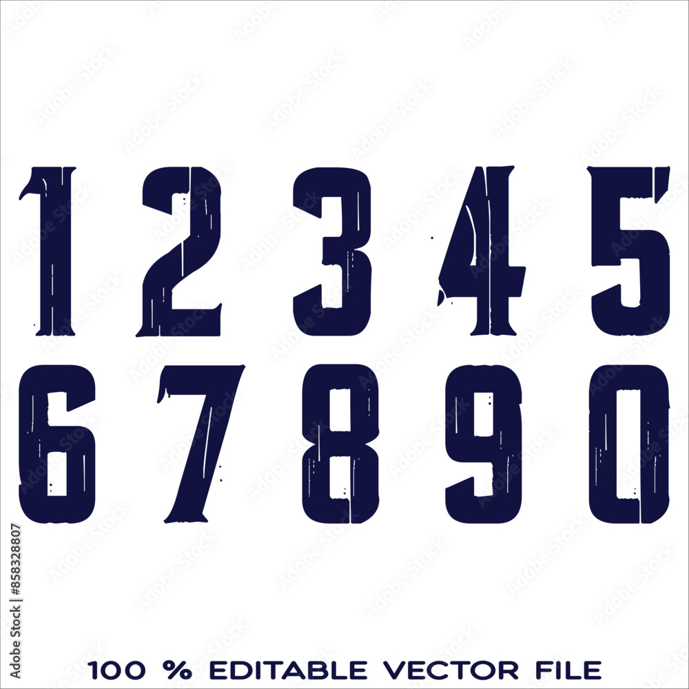 Sport Jersey Numbers Vector and Clip Art Sport Jersey Numbers Vector and Clip Art