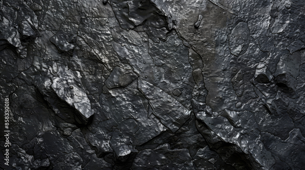 Details on the surface of charcoal. Details on the surface of charcoal.