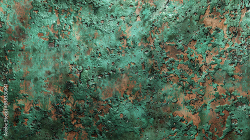 A high-resolution texture of rust with varying shades of orange and brown, showing flaky and pitted surface details, in the style of photorealistic rendering, intricate textures