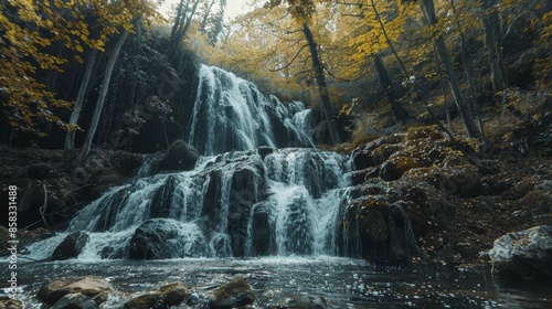 Photo of a waterfall in Forrest