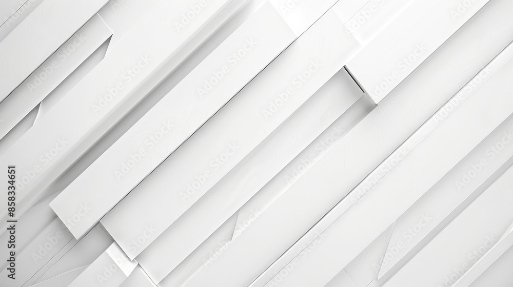 Obraz premium White background featuring a geometric pattern of diagonal lines, lending a sense of movement and style to designs.