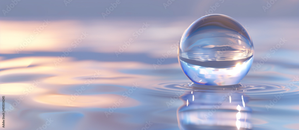 a single, perfectly round drop of water on a clean, reflective surface a single, perfectly round drop of water on a clean, reflective surface