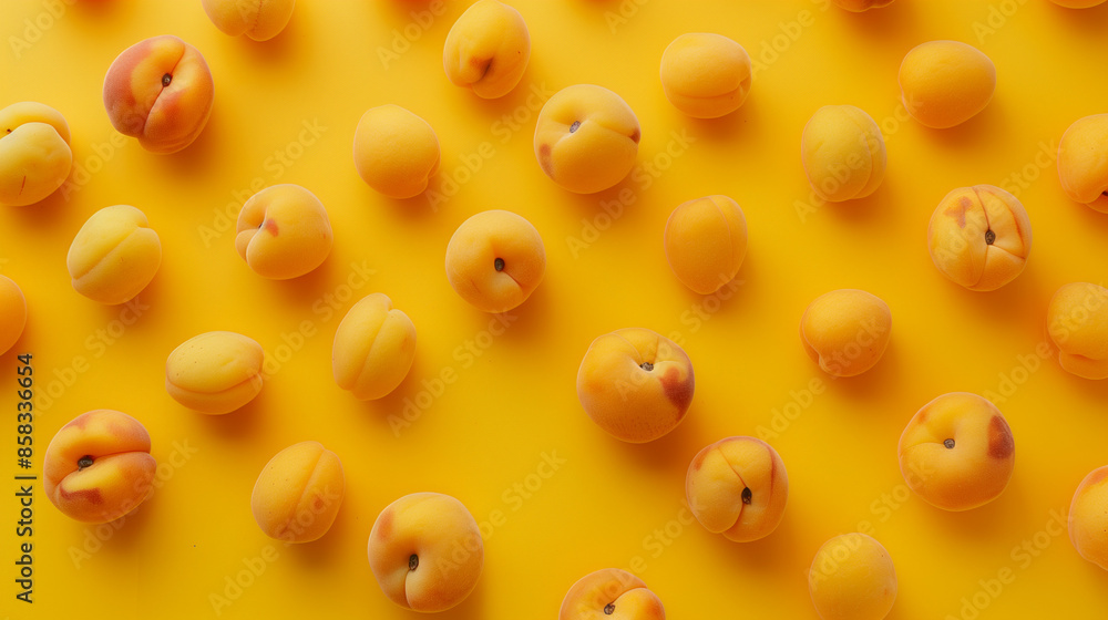 Fresh and juicy apricots in a minimalist setup, filling the frame with dark yellow hues. Emphasizes their natural beauty and irresistibly appetizing appearance, ideal as a background.
Fresh and juicy apricots in a minimalist setup, filling the frame with dark yellow hues. Emphasizes their natural beauty and irresistibly appetizing appearance, ideal as a background.