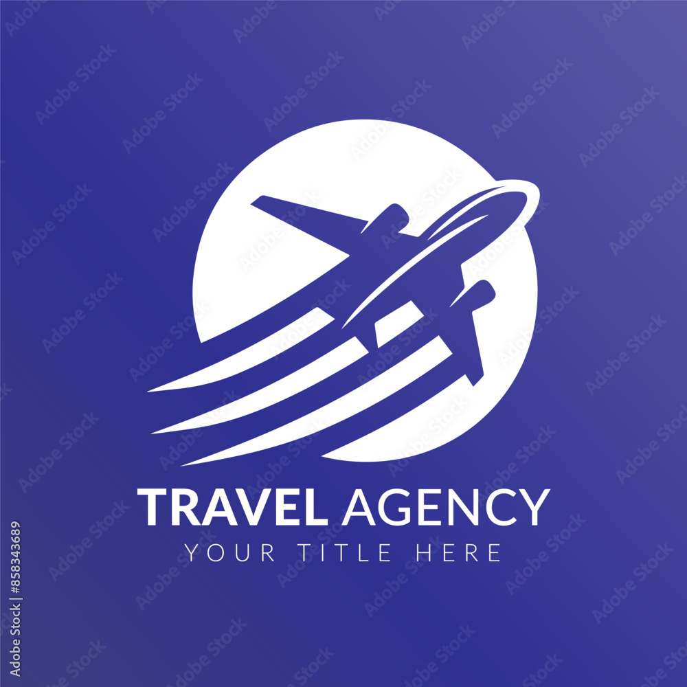 Airplane logo design template inspiration vector illustration Airplane logo design template inspiration vector illustration