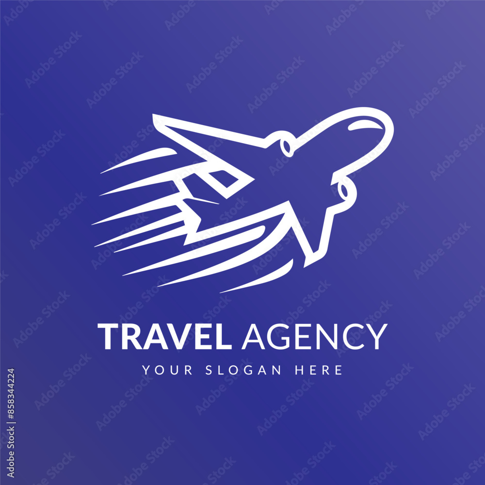Airplane logo design template inspiration vector illustration Airplane logo design template inspiration vector illustration