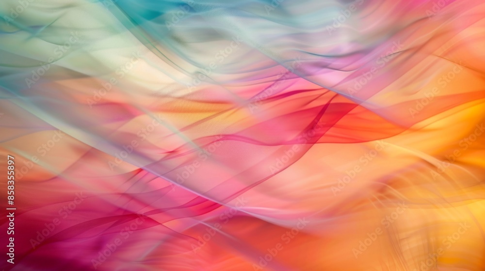 Abstract Swirling Colors - Soft, Flowing Fabric Texture - Pink, Orange, and Blue Hues Abstract Swirling Colors - Soft, Flowing Fabric Texture - Pink, Orange, and Blue Hues