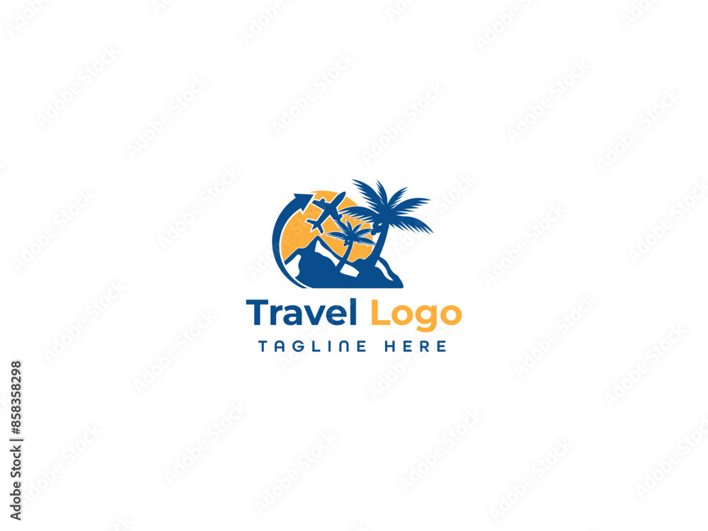 Travels Business Logo Design Vector Template. Travels Business Logo Design Vector Template.