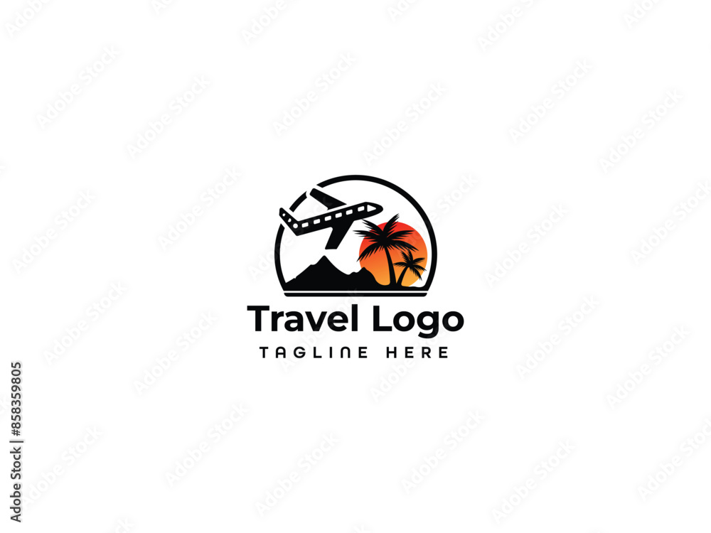 Travels Business Logo Design Vector Template. Travels Business Logo Design Vector Template.