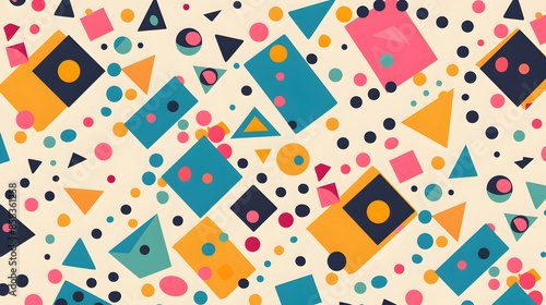 Colorful geometric pattern