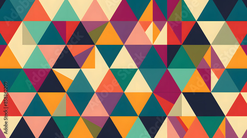 Colorful geometric pattern
