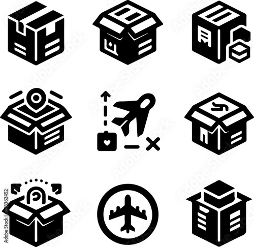 Home icon set