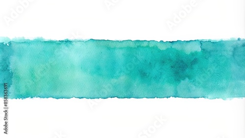 Aquamarine watercolor strip multilayered background, aquamarine, watercolor, strip, multilayered, background, abstract, artistic photo