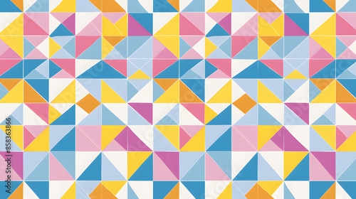 Colorful geometric pattern