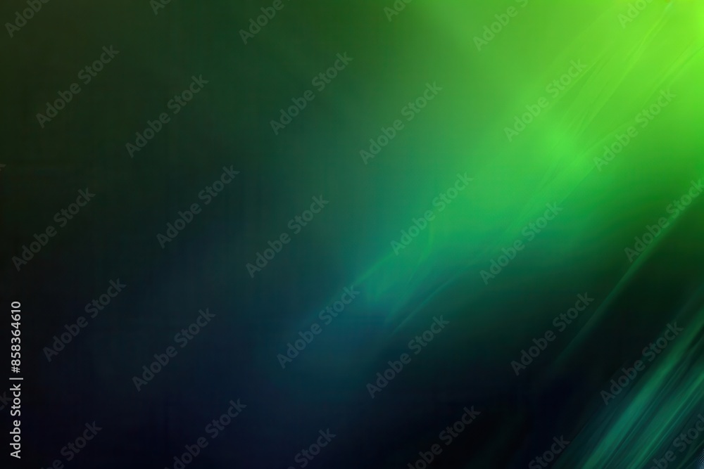 blurred abstract gradient background green blue black hues glowing light effect large banner size blurred abstract gradient background green blue black hues glowing light effect large banner size