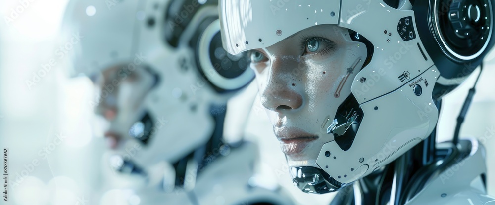 A Robot Designed For Human Augmentation, Enhancing Physical And Cognitive Abilities With Advanced Technology A Robot Designed For Human Augmentation, Enhancing Physical And Cognitive Abilities With Advanced Technology