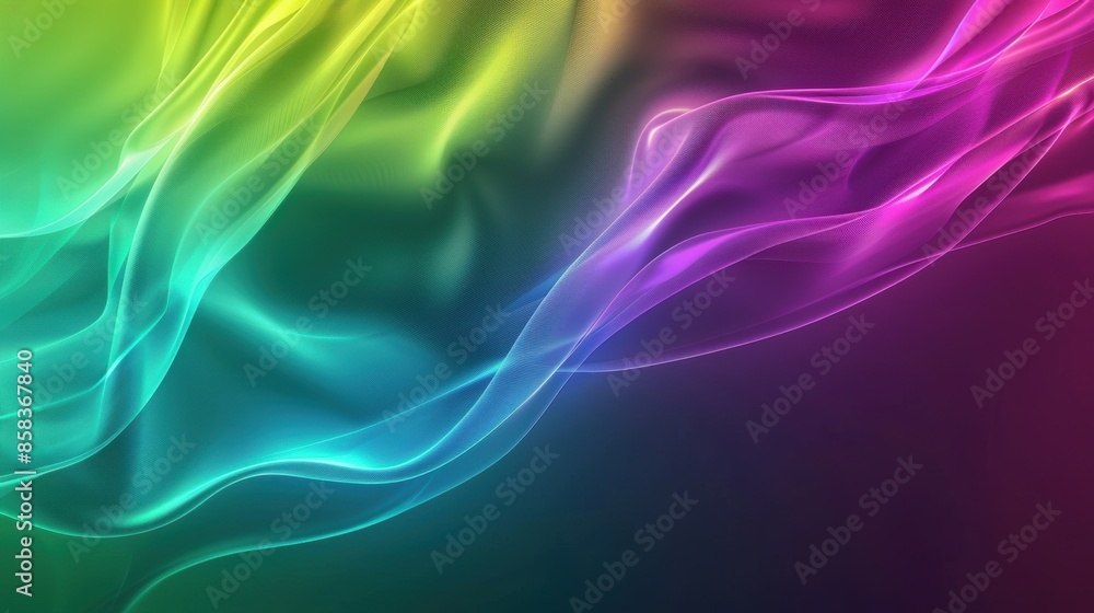 Abstract neon green and purple gradient banner background Abstract neon green and purple gradient banner background