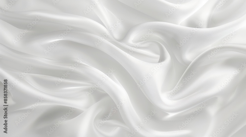 Soft white fabric texture background Soft white fabric texture background