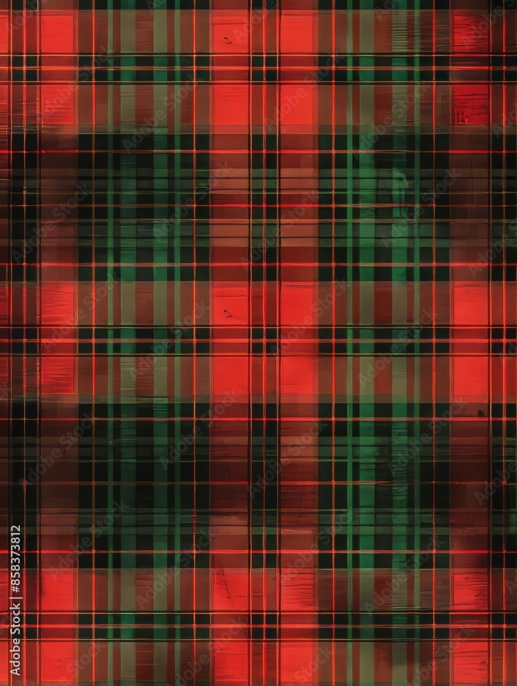Classic Red and Green Tartan Plaid Pattern for Timeless Traditional Look. Classic Red and Green Tartan Plaid Pattern for Timeless Traditional Look.