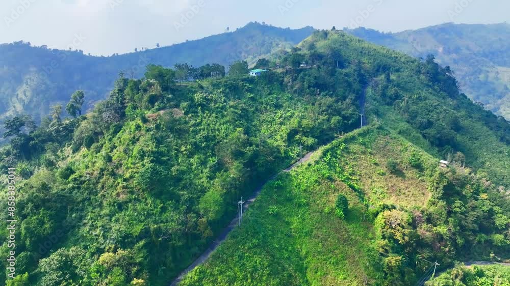 Discover Nature's Untouched Beauty Through Aerial 4K Footage of Lush Green Hills and Clear Skies Discover Nature's Untouched Beauty Through Aerial 4K Footage of Lush Green Hills and Clear Skies