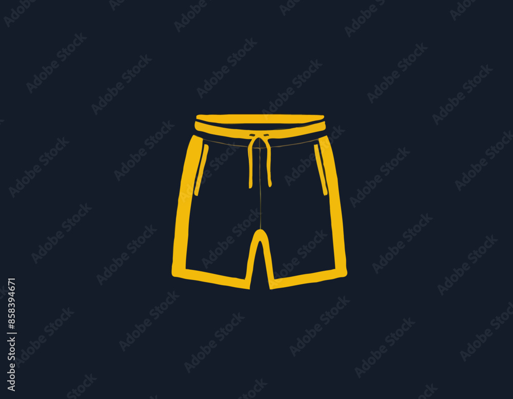 Shorts Icon Vector Design Shorts Icon Vector Design
