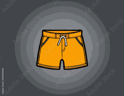 Shorts Icon Vector Design