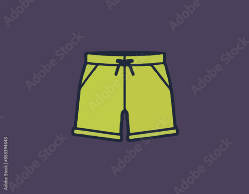 Shorts Icon Vector Design