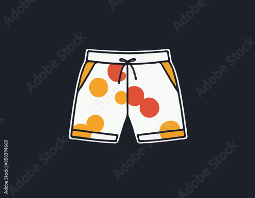 Shorts Icon Vector Design
