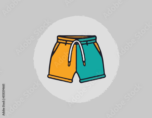 Shorts Icon Vector Design