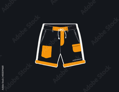 Shorts Icon Vector Design