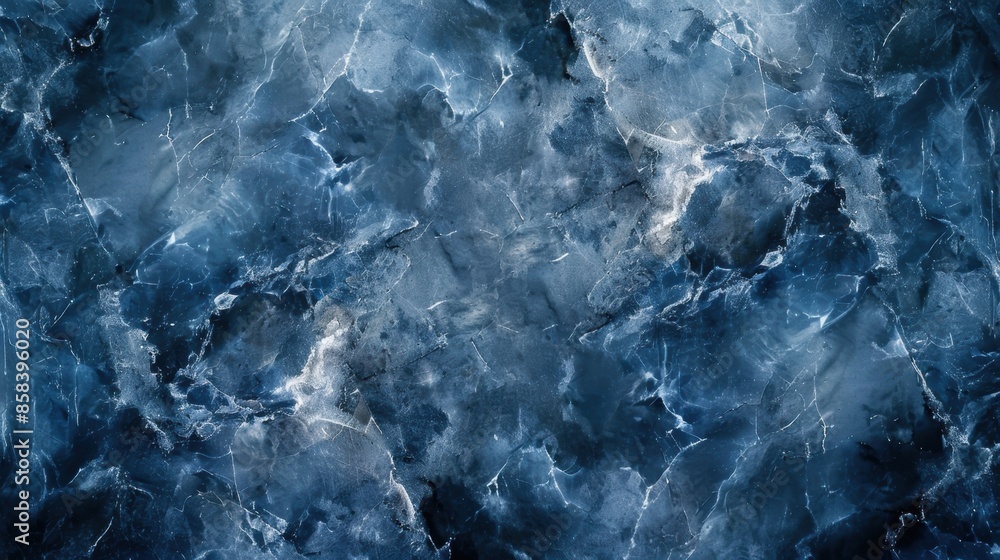 Obraz premium Blue marble texture background