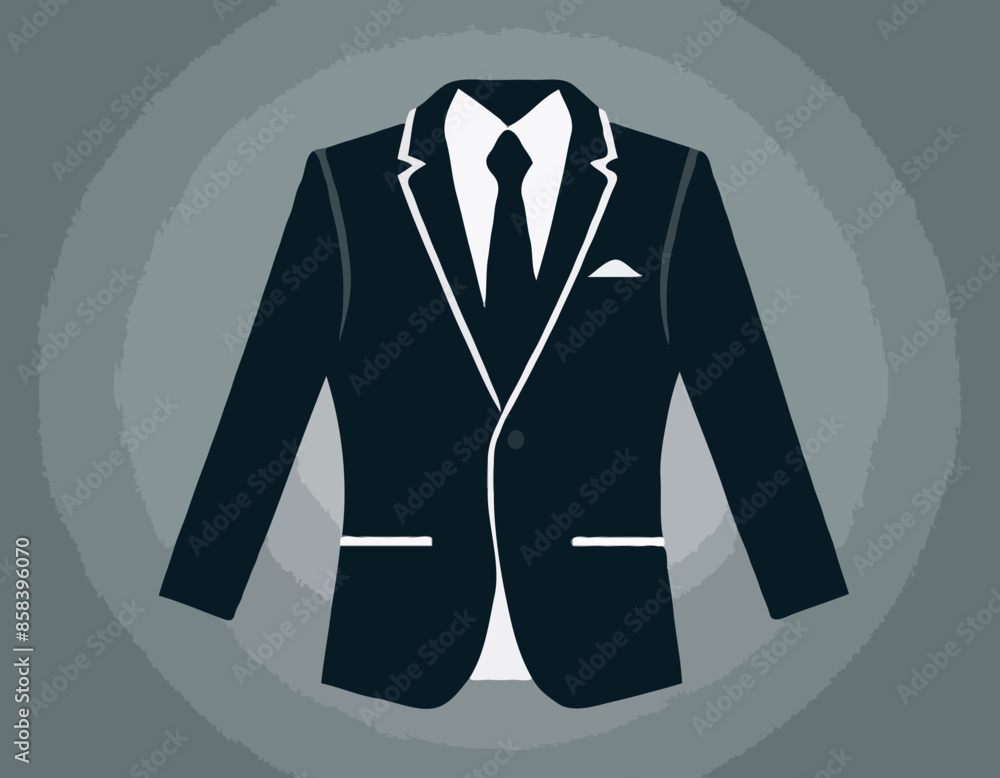 Blazer, clothes, suit icon. Vector graphics Blazer, clothes, suit icon. Vector graphics