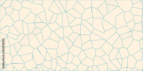 crystalize broken glass quartz vonoroi diagram geometric retro tiles seamless pattern.