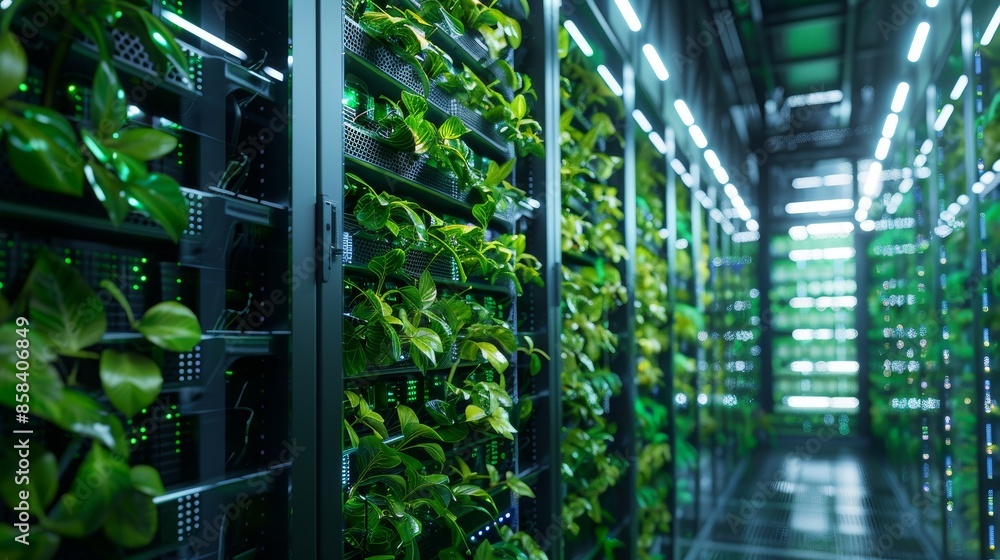 Sustainable data centers powered by renewables minimize carbon emissions. Sustainable data centers powered by renewables minimize carbon emissions.