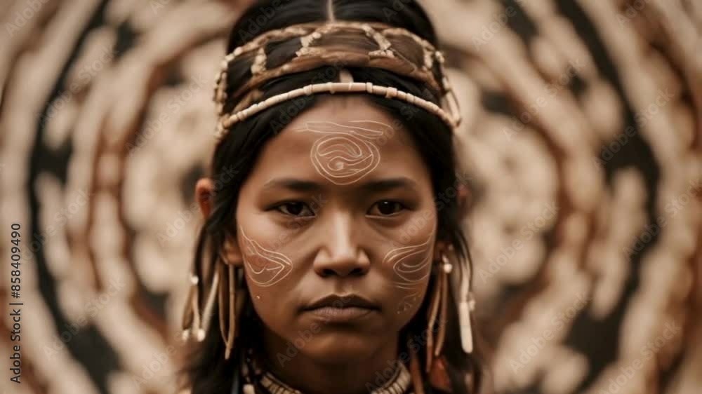 Eternal spirits in tribal portraits reflections of tradition, strength, and solidarity across various societies Eternal spirits in tribal portraits reflections of tradition, strength, and solidarity across various societies