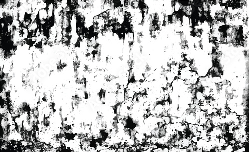 Wallpaper Mural Abstract background. Monochrome texture. Image includes a effect the black and white tones. Grunge Background. Torontodigital.ca