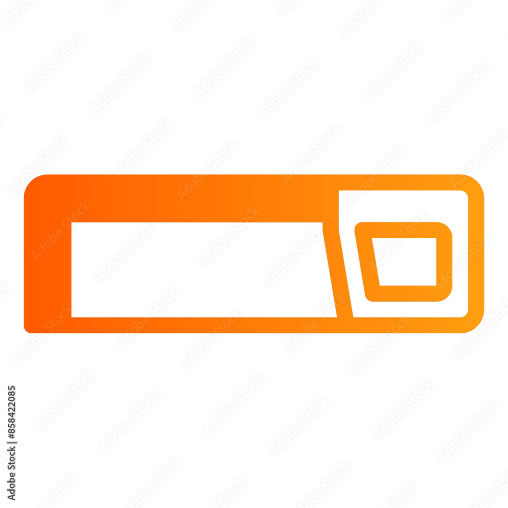 Hacksaw glyph gradient icon vector for mobile app, website, logo and presentation design. Hacksaw glyph gradient icon vector for mobile app, website, logo and presentation design.