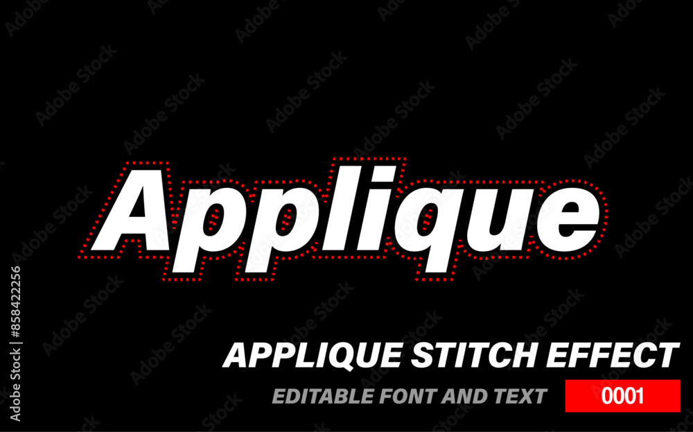 MPS - Applique Stitch - 0001 MPS - Applique Stitch - 0001