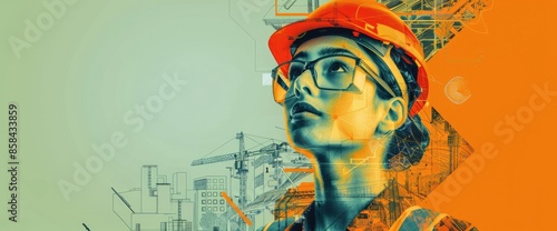 **She is an engineer.**