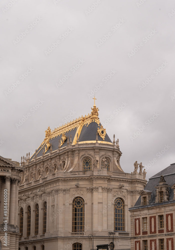 Naklejka premium royal palace- versailles exterior