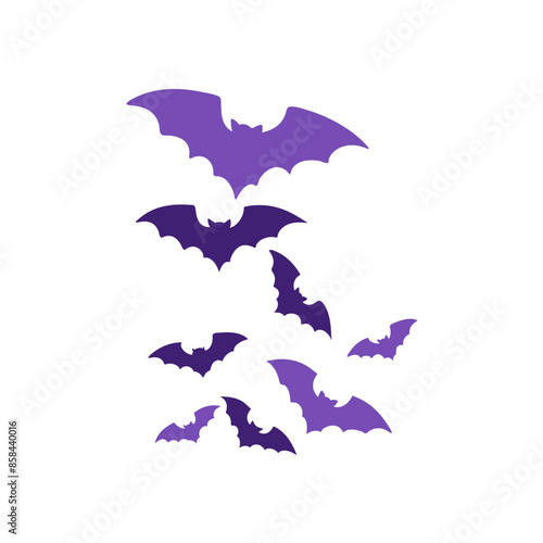 Flying Bats for Halloween Decoration
