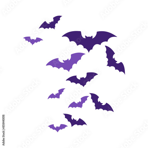 Flying Bats for Halloween Decoration
