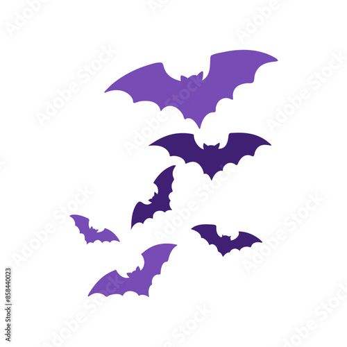 Flying Bats for Halloween Decoration